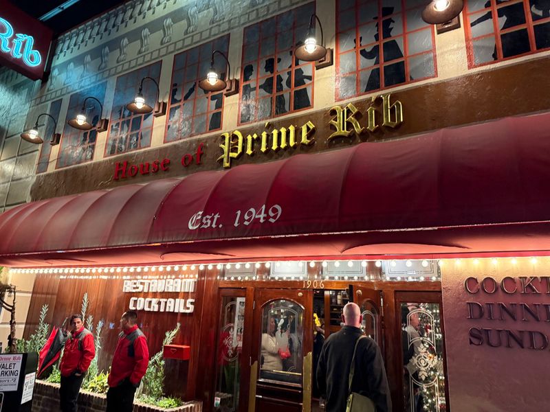 House Of Prime Rib - San Francisco