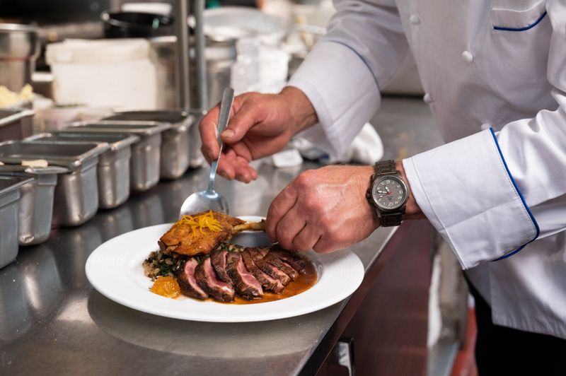 Lu Himself Making The Rounds And Treating Guests Like Family