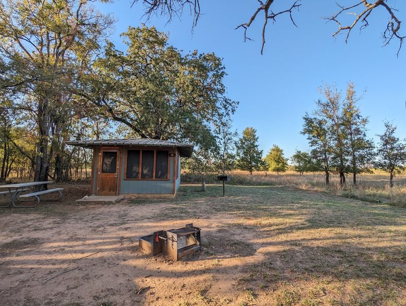 Screened Shelters and Cabins for a Comfortable Stay