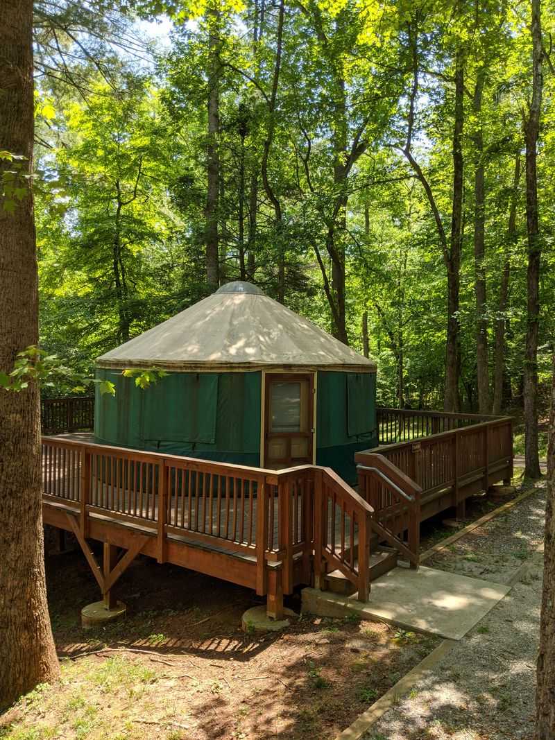 Yurts Offering Glamping Alternative