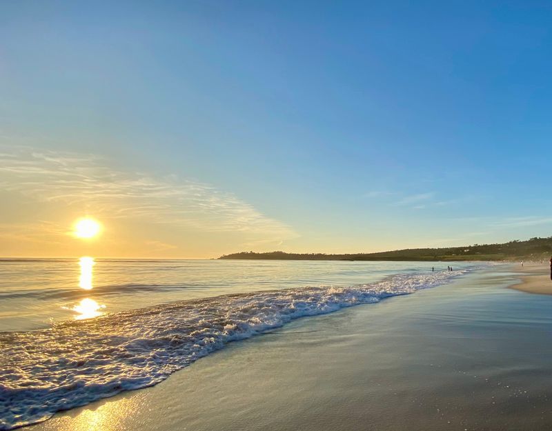 Carmel Beach’s Wide Sand And Soft Sunset Light