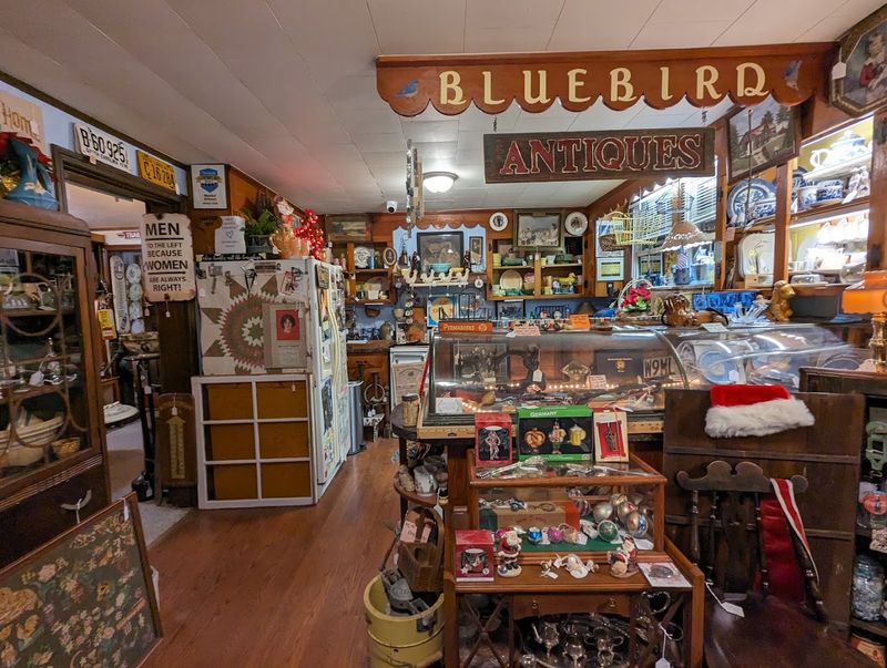 The Factory Antique Mall Bluebird Cafe