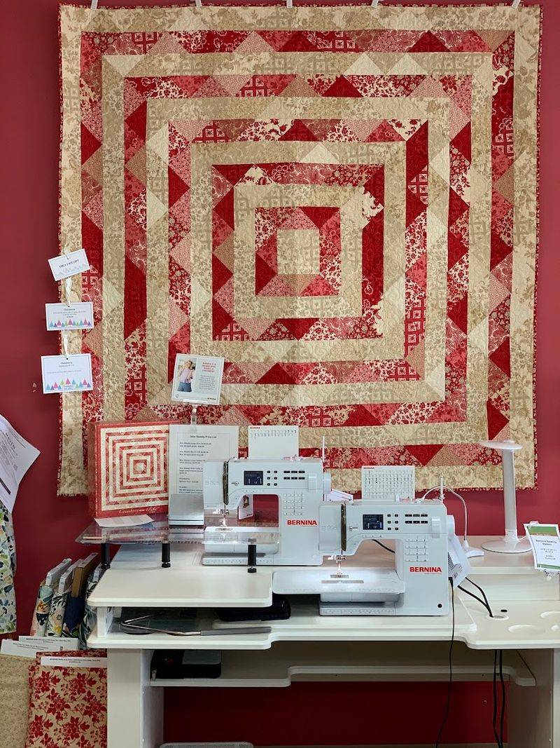 Bernina Machines Ready to Test Drive