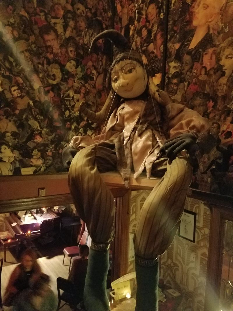 Victorian Gothic Decor and Unsettling Art