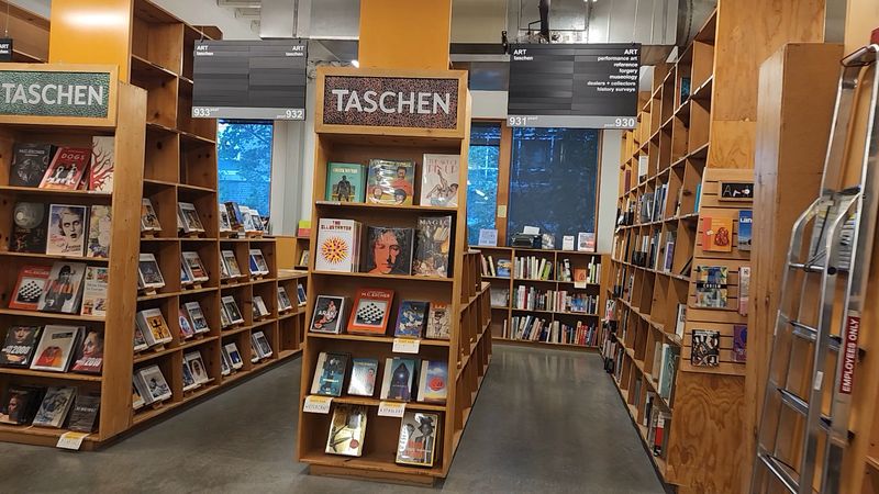 New and Used Books Share the Same Shelves