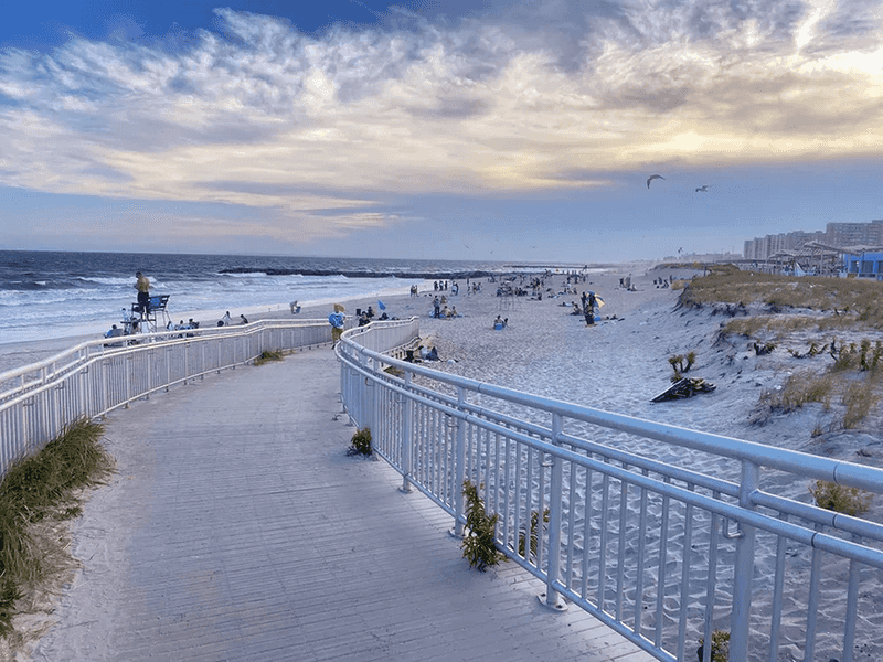 Rockaway Beach And Boardwalk