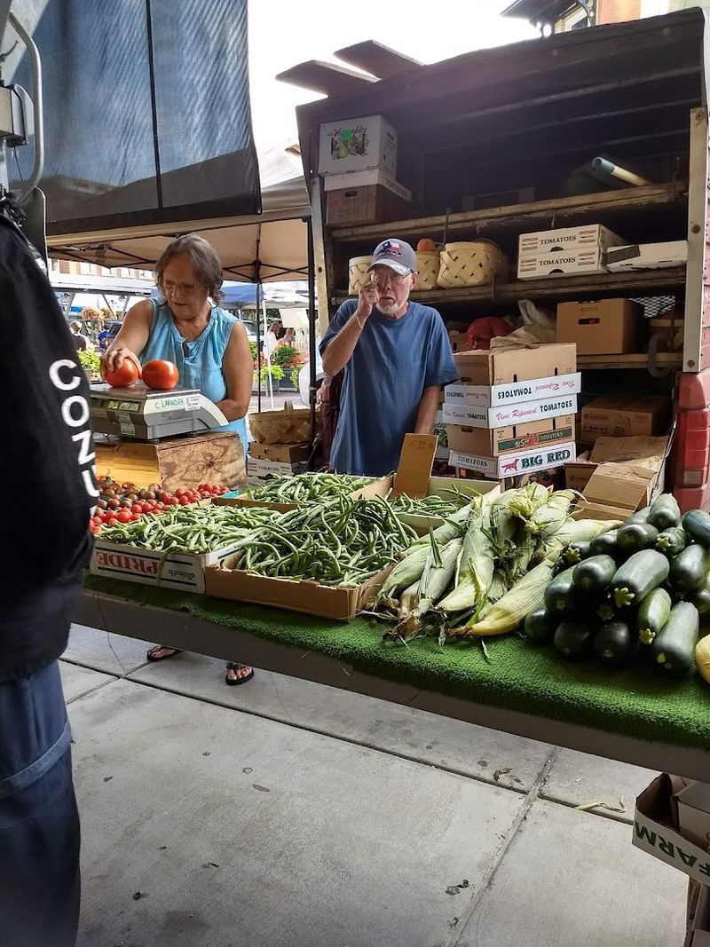 Local Produce Picked Fresh That Very Morning