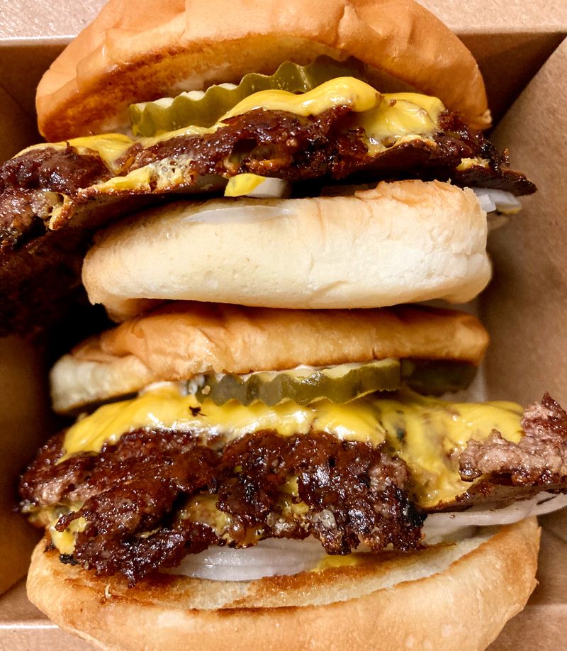 Crispy Lacy Edges with House Sauce and Shriber Cheese