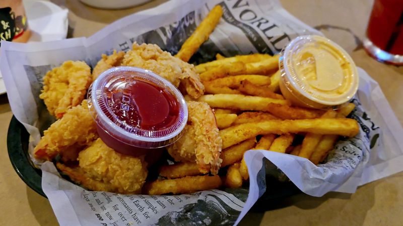 Catfish Basket With Sweet Potato Fries
