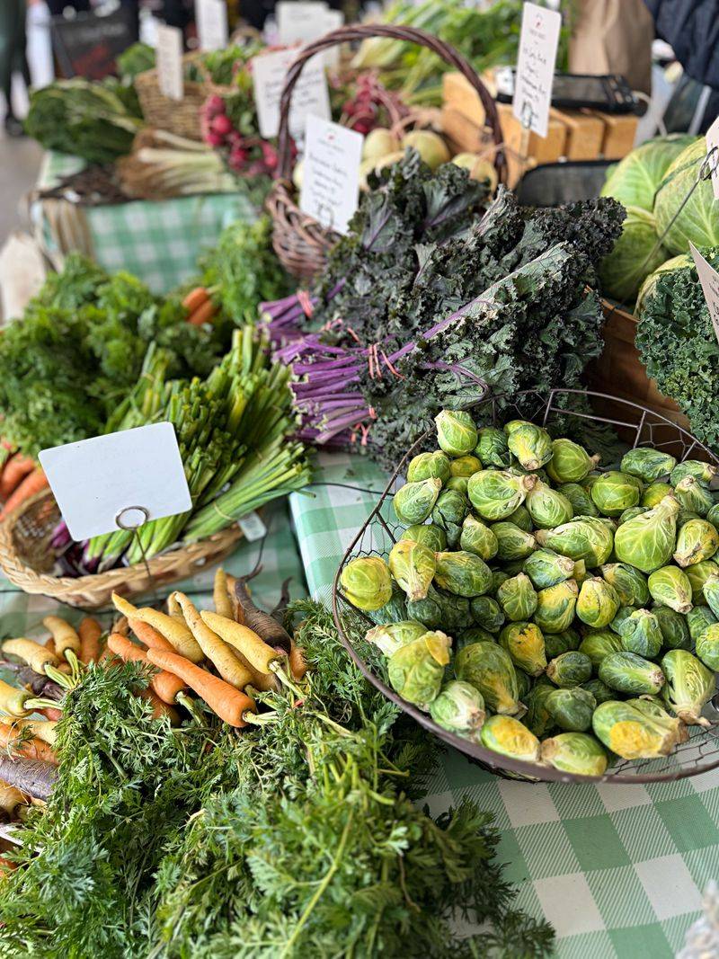 Organic Produce And Seasonal Vegetables