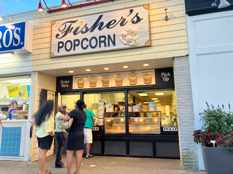 Start At The Boardwalk With A Popcorn Bag Built For Sharing 