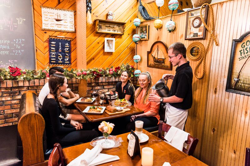 Sports Bar Vibe Meets Upscale Seafood