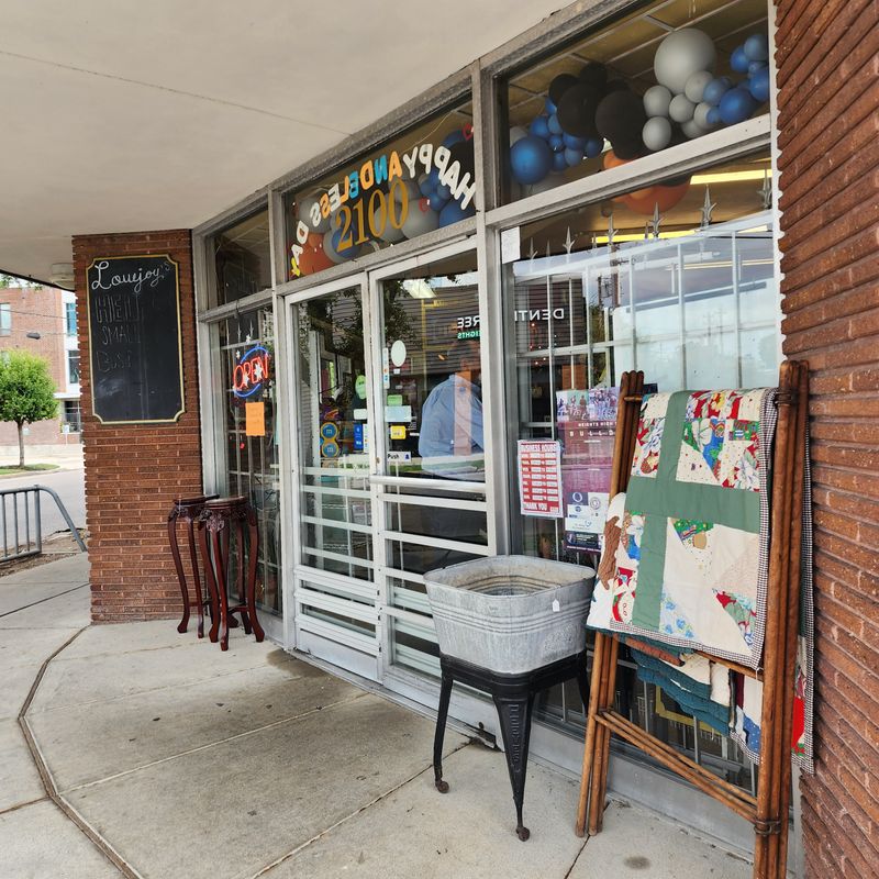 The Antique Shop That Shares the Space