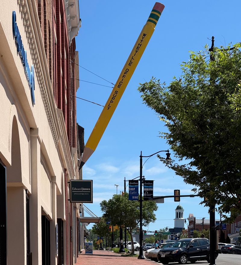 The Giant Pencil: Wytheville's Towering Writing Implement