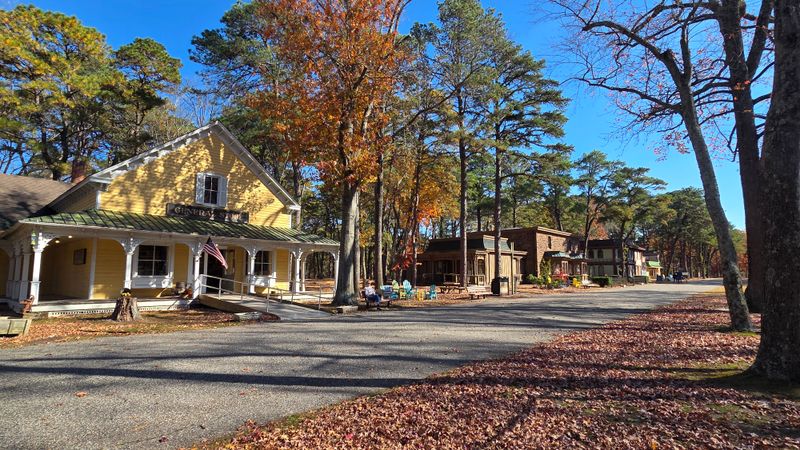 Wander The Village Grounds Through Wooded Trails And Picnic Groves