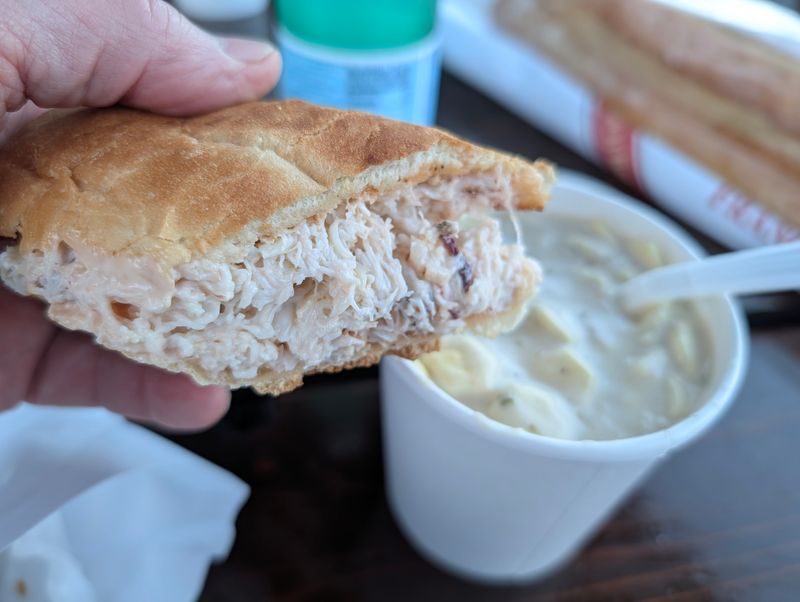 Crab Sandwiches Highlight Texture And Sweetness