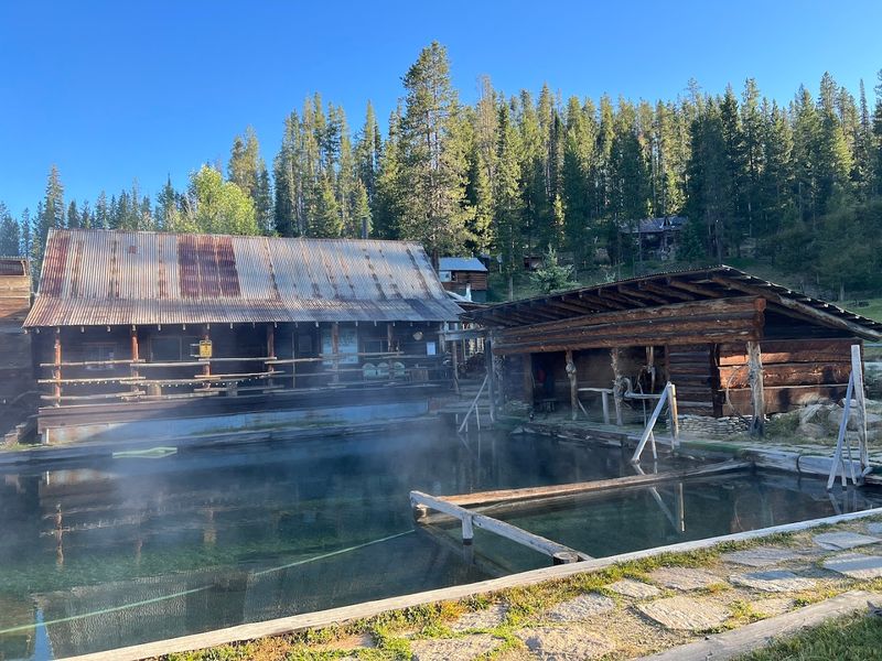 A Hot Springs Soak Nearby That Turns Chilly Evenings Cozy