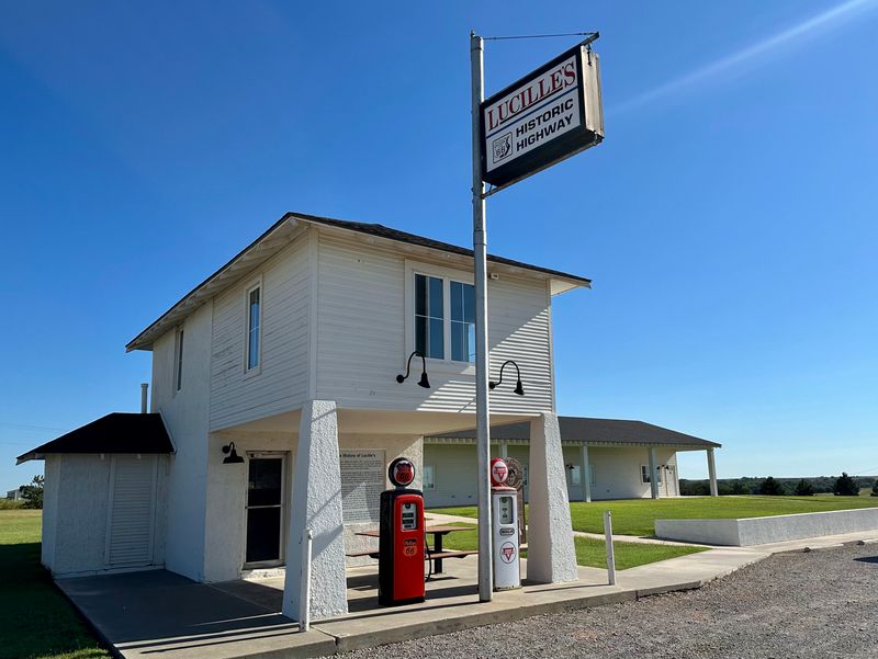 Lucille's Service Station Pumps History Instead of Gasoline