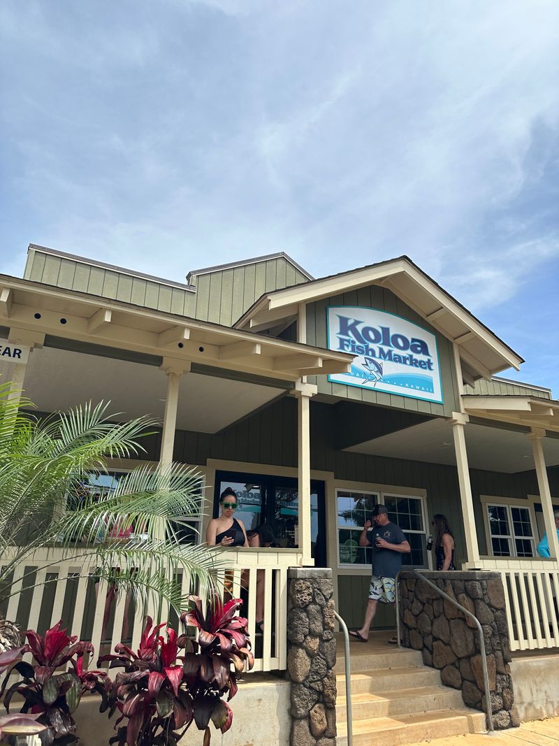 Koloa Fish Market In Koloa