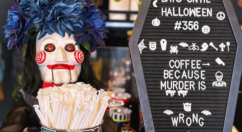 Creative Menu With Uniquely Named Horror-Inspired Drinks