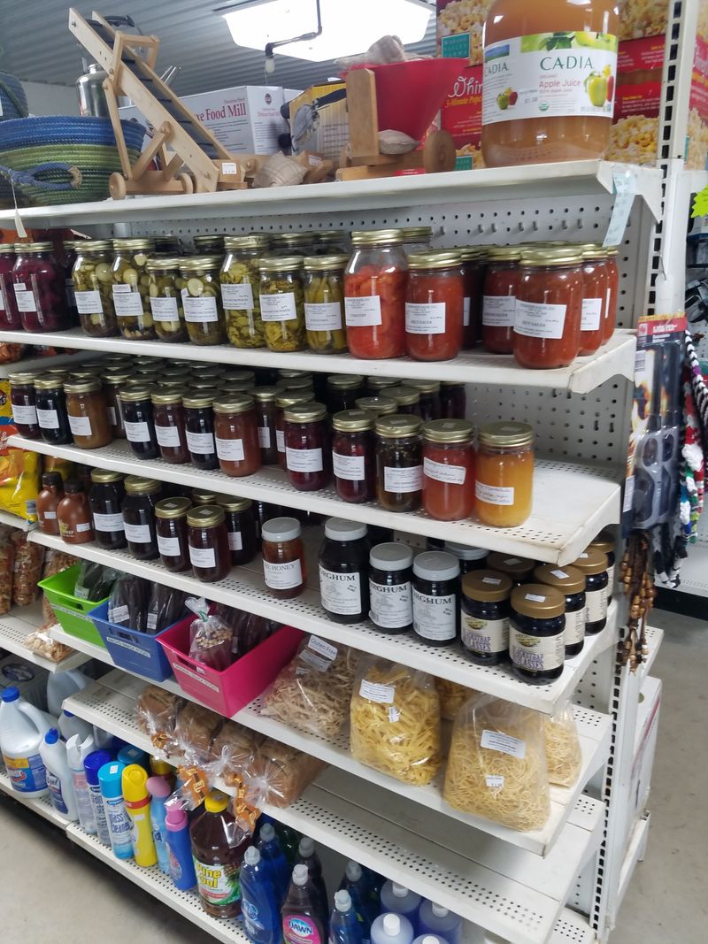 Spices and Specialty Foods Line the Shelves