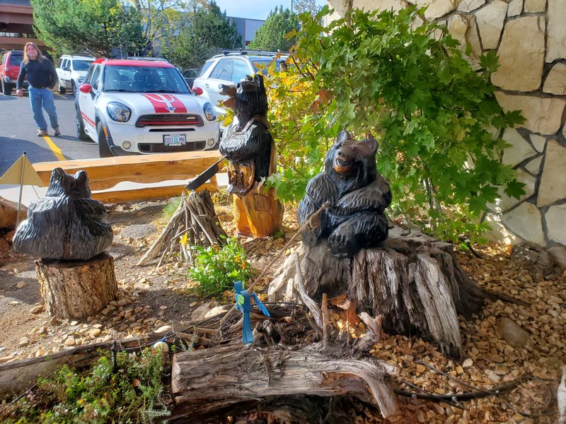 Hand-Carved Bear Decor That's Art and Atmosphere