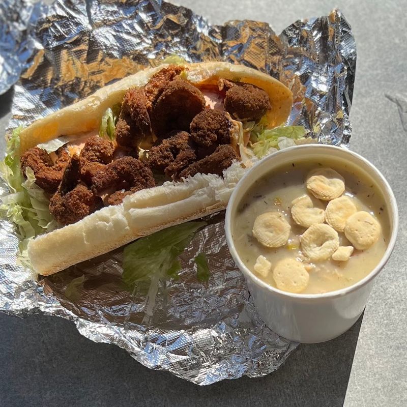The Blackened Catfish Sandwich and That Coleslaw