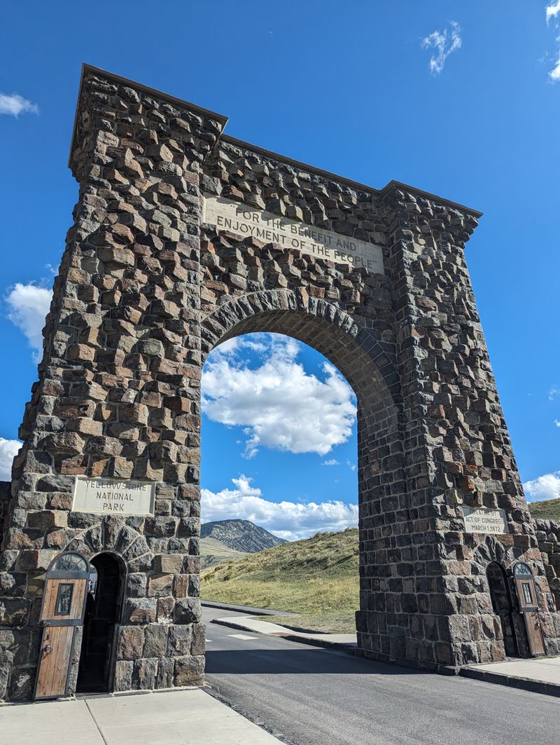 Yellowstone North Entrance Yellowstone North Entrance