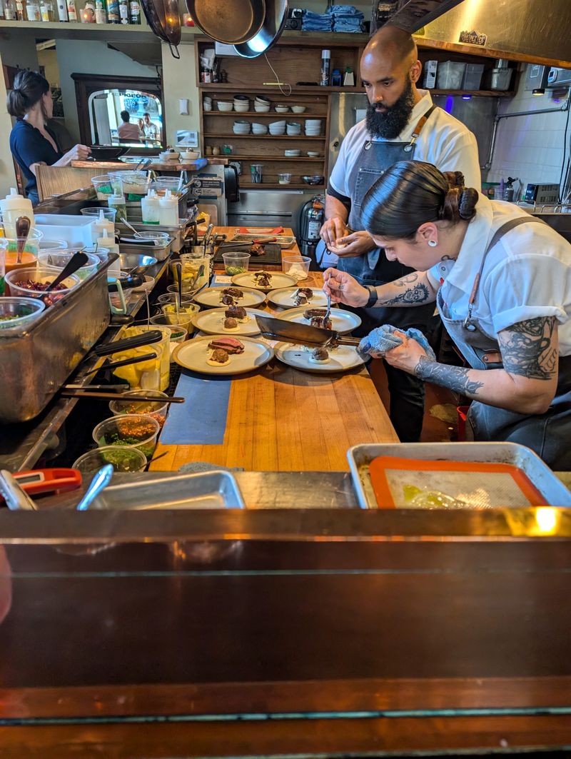 Chef's Counter Seating For Culinary Theater