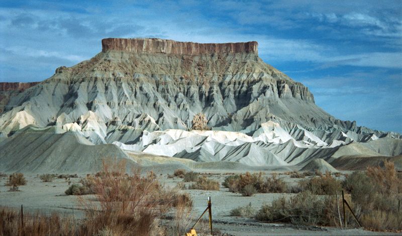 Quiet Highways And Empty Pullouts Near Hanksville