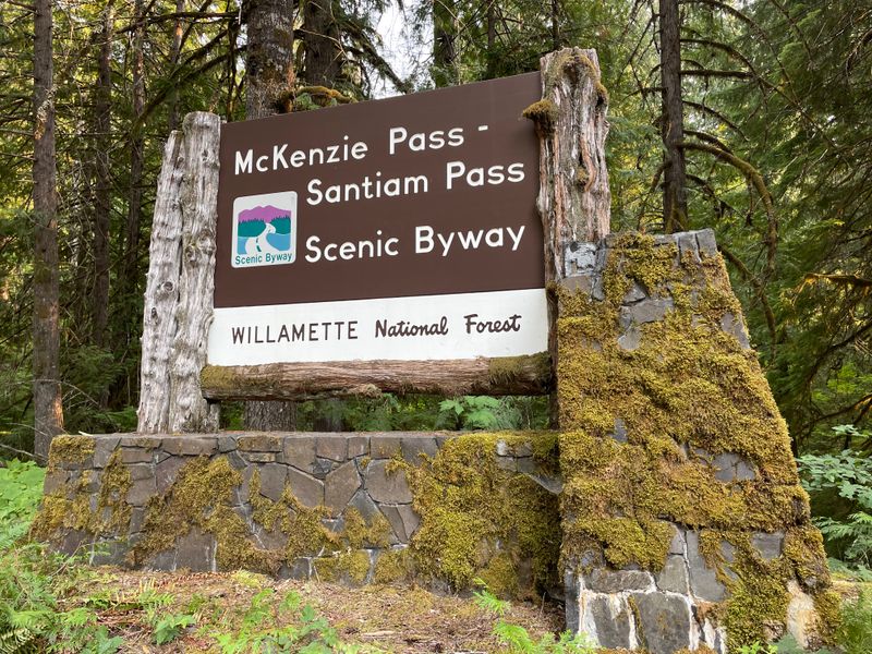 Seasonal Access Through McKenzie Highway