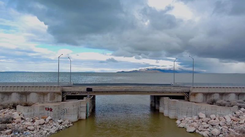 Antelope Island Causeway