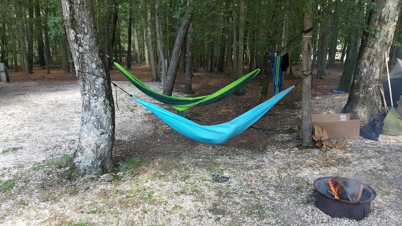 Spacious Campsites with River Views