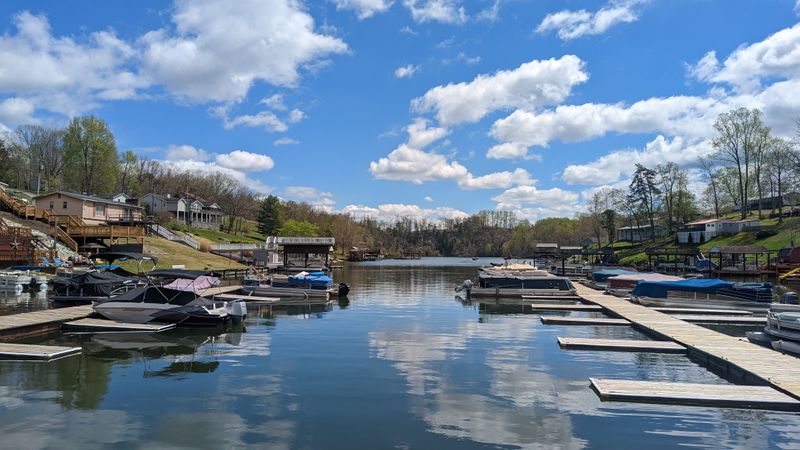 Claytor Lake Marina Floating Cottage