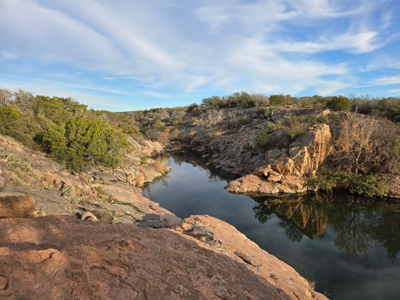 Swimming at Devil's Waterhole