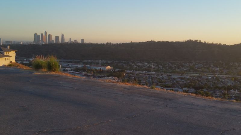 Hollywood Sign Viewpoints Vs. Mount Washington