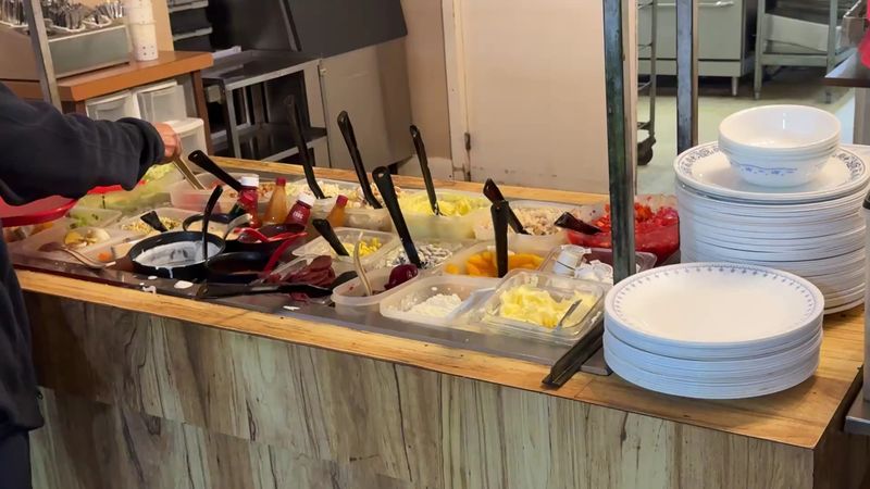 A Salad Bar Built Around Homemade Preparations