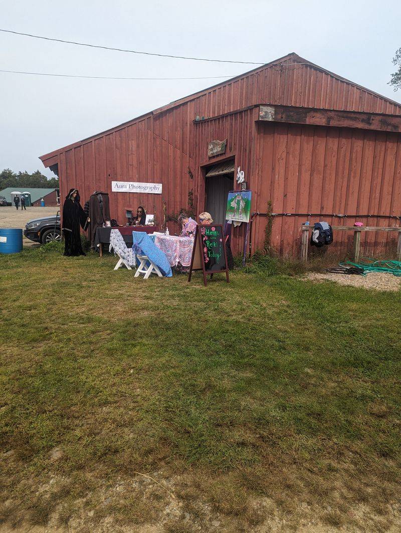 Belknap County Fairgrounds Barn-Aisle Footstep Legends