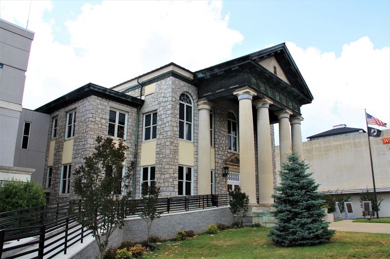 Alleghany County Courthouse Anchoring the Town Square With Timeless Dignity
