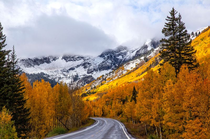 Million Dollar Highway, Ouray To Silverton Million Dollar Highway, Ouray To Silverton
