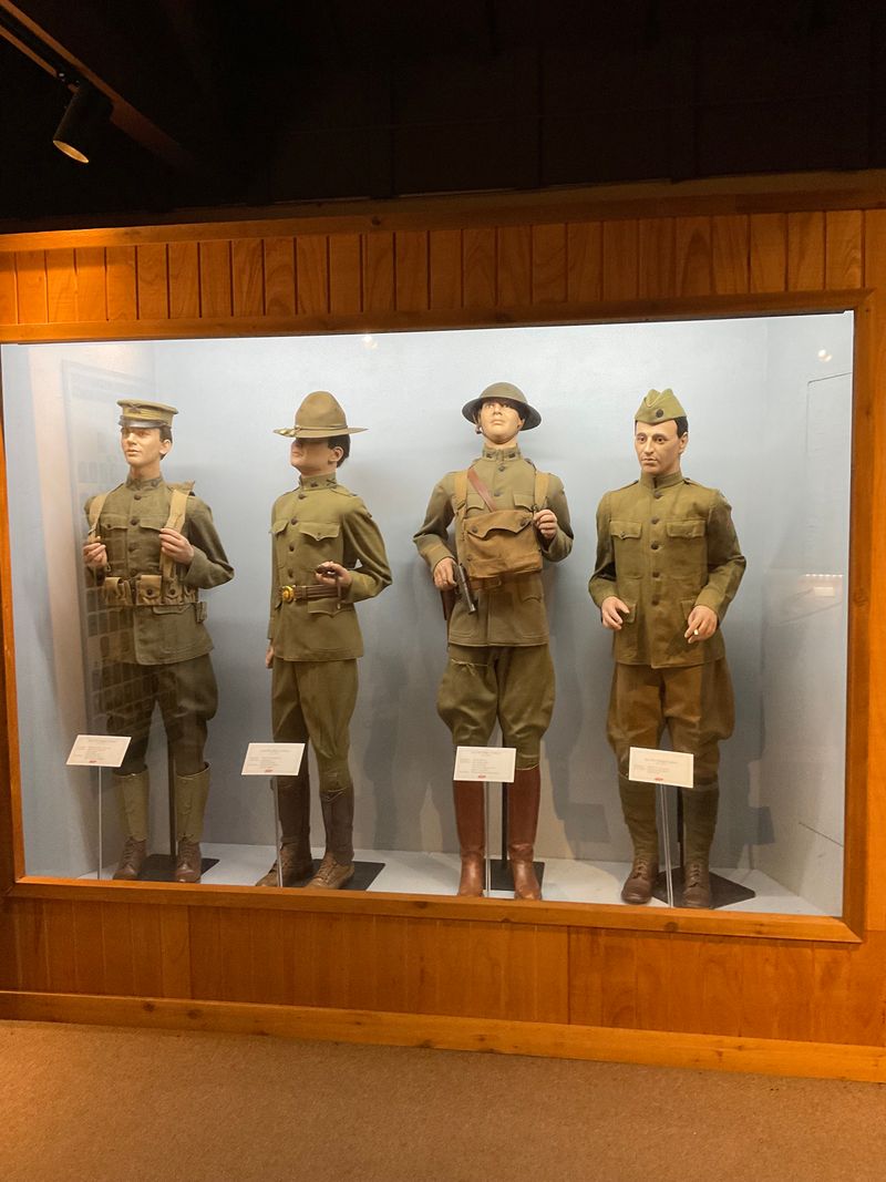 Military Artifacts Spanning Generations