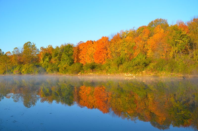 South Overlook Waterfowl Sanctuary Trail - Eagle Creek Park