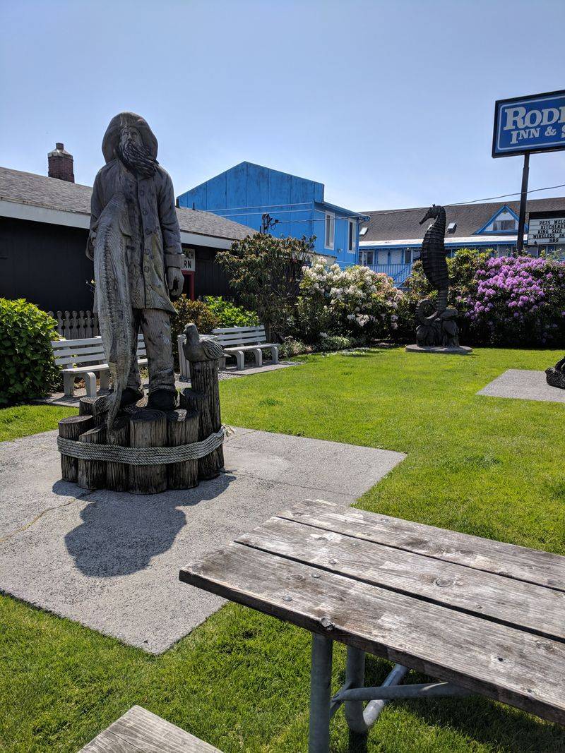 Outdoor Seating With Ocean Breezes