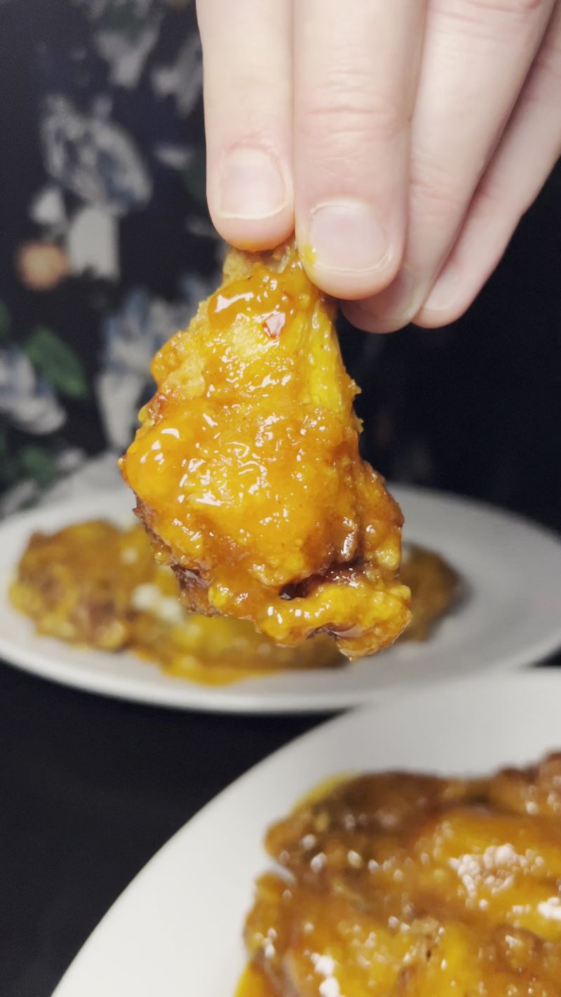Shut the Cluck Up Wings Combine Buffalo and Blue Cheese Bliss