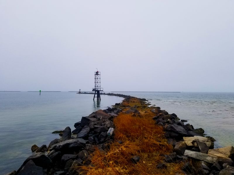 The Chesapeake Bay Bridge-Tunnel Nearby Engineering Marvel