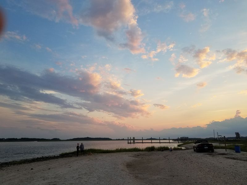 Sunset Hours When The Marsh Turns Gold And Smoky