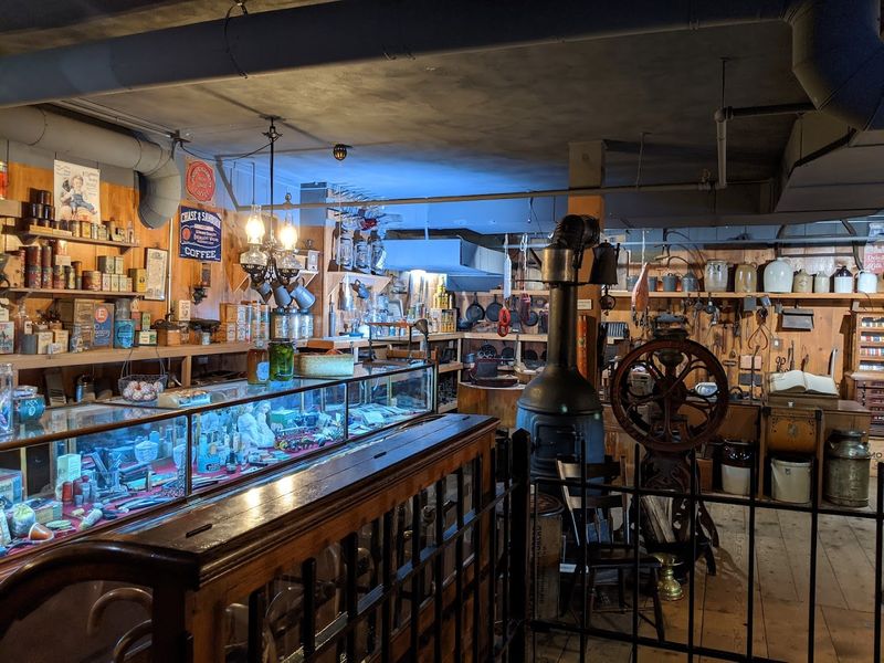 The Basement Exhibits Are A World Of Their Own