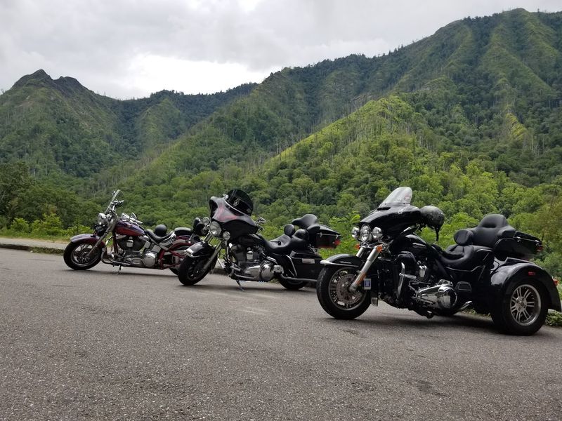 Chimney Tops Overlook (Great Smoky Mountains National Park)