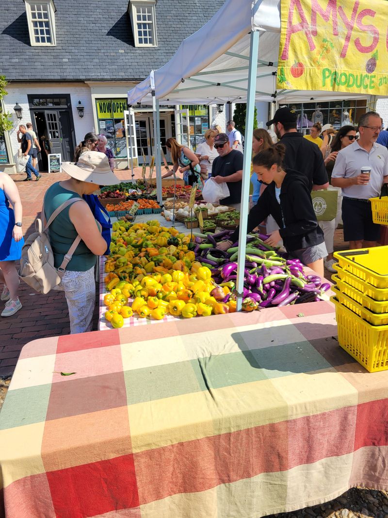 Williamsburg Farmers Market, Virginia