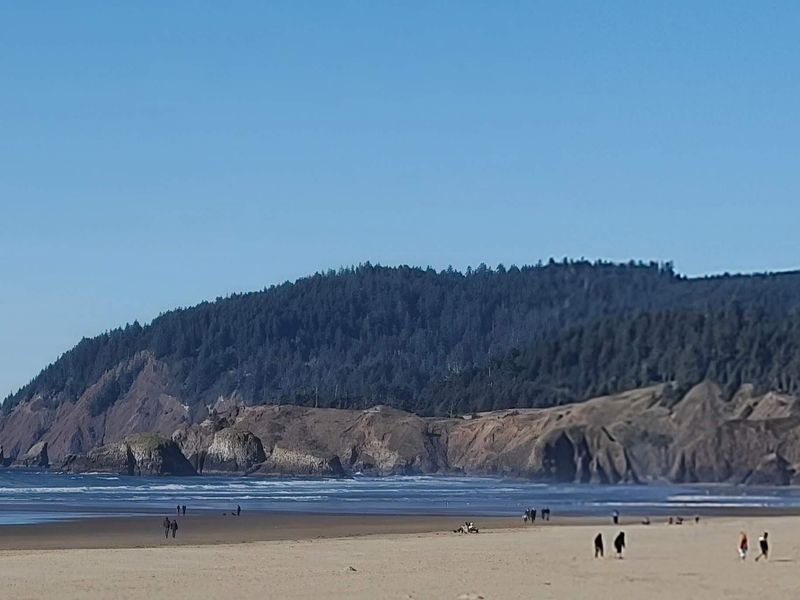 Hug Point Sea Caves and Waterfall